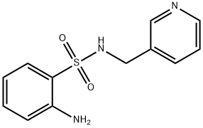 2-AMINO-N-PYRIDIN-3-YLMETHYL-BENZENESULFONAMIDE Struktur