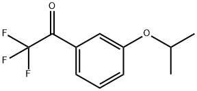 3'-ISO-PROPOXY-2,2,2-TRIFLUOROACETOPHENONE Struktur