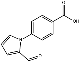 4-(2-FORMYL-PYRROL-1-YL)-BENZOIC ACID Struktur