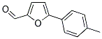 5-P-TOLYL-FURAN-2-CARBALDEHYDE Struktur