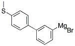 3-(4-METHYLTHIOPHENYL)PHENYLMAGNESIUM BROMIDE Struktur