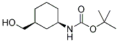 TERT-BUTYL CIS-(3-HYDROXYMETHYL)CYCLOHEXYLCARBAMATE Struktur