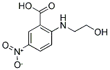 2-(2-HYDROXY-ETHYLAMINO)-5-NITRO-BENZOIC ACID Struktur