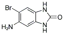 5-AMINO-6-BROMO-1,3-DIHYDRO-BENZOIMIDAZOL-2-ONE Struktur