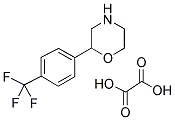 2-[4-(TRIFLUOROMETHYL)PHENYL]MORPHOLINE OXALATE Struktur