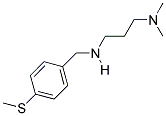 N,N-DIMETHYL-N'-[4-(METHYLTHIO)BENZYL]PROPANE-1,3-DIAMINE Struktur