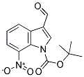 7-NITRO-3-FORMYLINDOLE-1-CARBOXYLIC ACID TERT-BUTYL ESTER Struktur