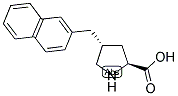 (2S,4R)-GAMMA-(2-NAPHTHYLMETHYL)-PROLINE Struktur