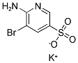 POTASSIUM 6-AMINO-5-BROMOPYRIDINE-3-SULFONATE Struktur