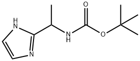 [1-(1H-IMIDAZOL-2-YL)-ETHYL]-CARBAMIC ACID TERT-BUTYL ESTER Struktur