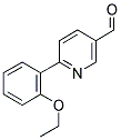 6-(2-ETHOXY-PHENYL)-PYRIDINE-3-CARBALDEHYDE Struktur