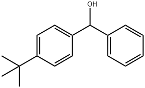 4-TERT-BUTYLBENZHYDROL Struktur