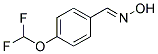 4-DIFLUOROMETHOXY-BENZALDEHYDE OXIME Struktur