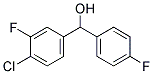 4-CHLORO-3,4'-DIFLUOROBENZHYDROL Struktur