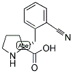 ALPHA-(2-CYANOBENZYL)-(R)-PROLINE Struktur