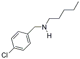 N-(4-CHLOROBENZYL)-N-PENTYLAMINE Struktur