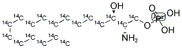 SPHINGOSINE, D-ERYTHRO-1-PHOSPHATE, [14C] Struktur