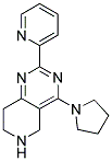 2-PYRIDIN-2-YL-4-PYRROLIDIN-1-YL-5,6,7,8-TETRAHYDROPYRIDO[4,3-D]PYRIMIDINE Struktur