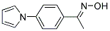 1-(4-PYRROL-1-YL-PHENYL)-ETHANONE OXIME Struktur