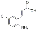 3-(2-AMINO-5-CHLORO-PHENYL)-ACRYLIC ACID Struktur