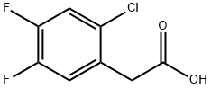 2-クロロ-4,5-ジフルオロフェニル酢酸