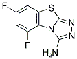 5,7-DIFLUORO[1,2,4]TRIAZOLO[3,4-B][1,3]BENZOTHIAZOL-3-AMINE Struktur