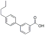 3-(4-N-BUTYLPHENYL)BENZOIC ACID Struktur