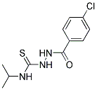 2-(4-CHLOROBENZOYL)-N-ISOPROPYLHYDRAZINECARBOTHIOAMIDE Struktur