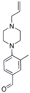 4-(4-ALLYLPIPERAZIN-1-YL)-3-METHYLBENZALDEHYDE Struktur