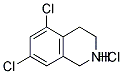 5,7-DI-CHLORO-1,2,3,4-TETRAHYDROISOQUINOLINE HCL Struktur