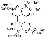 1D-MYO-INOSITOL-3,4,5,6-TETRAKISPHOSPHATE, (NA+ SALT) Struktur