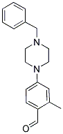 4-(4-BENZYLPIPERAZIN-1-YL)-2-METHYLBENZALDEHYDE Struktur