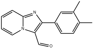 2-(3,4-DIMETHYLPHENYL)IMIDAZO[1,2-A]PYRIDINE-3-CARBALDEHYDE Struktur