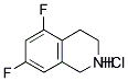 5,7-DI-FLUORO-1,2,3,4-TETRAHYDROISOQUINOLINE HCL Struktur