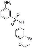 3-AMINO-N-(3-BROMO-4-ETHOXY-PHENYL)-BENZENESULFONAMIDE Struktur