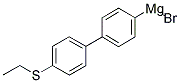 4-(4-ETHYLTHIOPHENYL)PHENYLMAGNESIUM BROMIDE Struktur