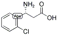 (R)-3-AMINO-3-(2-CHLORO-PHENYL)-PROPIONIC ACID Struktur