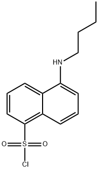 5-BUTYLAMINO-NAPHTHALENE-1-SULFONYL CHLORIDE Struktur