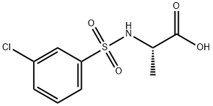 2-(3-CHLORO-BENZENESULFONYLAMINO)-PROPIONIC ACID