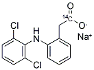 DICLOFENAC SODIUM, [CARBOXYL-14C] Struktur