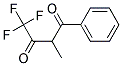 4,4,4-TRIFLUORO-2-METHYL-1-PHENYL-BUTANE-1,3-DIONE Struktur