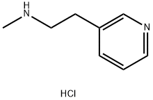 3-[2-(METHYLAMINO)ETHYL]PYRIDINE DIHYDROCHLORIDE Struktur