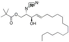 2-AZIDO-1-PIVALOYL-D-ERYTHRO-SPHINGOSINE Struktur