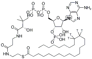 LIGNOCERYL COENZYME A, [15,16-3H] Struktur