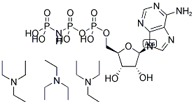 ADENOSINE-5'-[(BETA,GAMMA)-IMIDO]TRIPHOSPHATE, TRIETHYLAMMONIUM SALT Struktur