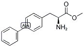 METHYL (2S)-2-AMINO-3-(4-PHENYLPHENYL)PROPANOATE Struktur