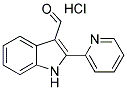 2-(2-PYRIDINYL)-1H-INDOLE-3-CARBALDEHYDE HYDROCHLORIDE Struktur