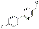 6-(4-CHLORO-PHENYL)-PYRIDINE-3-CARBALDEHYDE Struktur