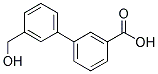 3'-HYDROXYMETHYL-BIPHENYL-3-CARBOXYLIC ACID Structure