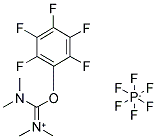 PENTAFLUOROPHENOL-TETRAMETHYLURONIUM HEXAFLUOROPHOSPHATE Struktur